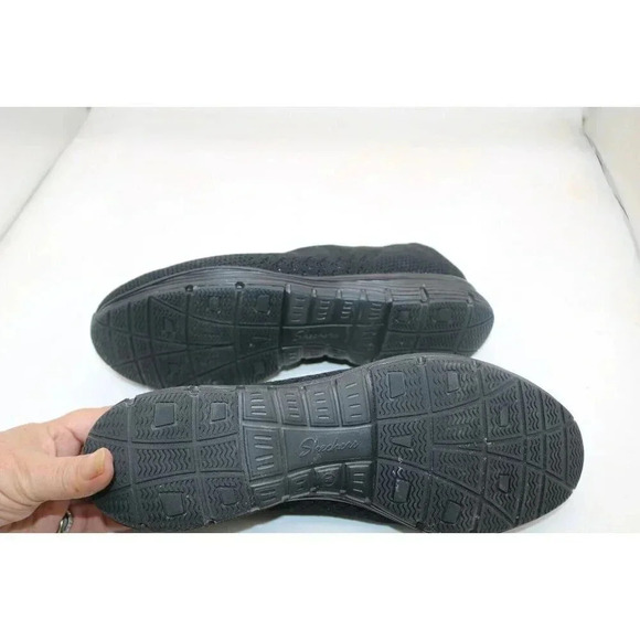 Skechers Women's Seager Stat-Slip Ons-Wide Fit-Air-Cooled Memory Foam-Size 10 - Picture 7 of 9